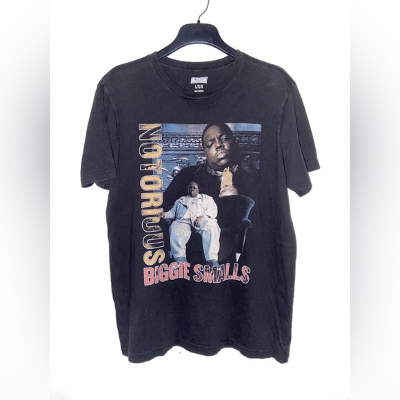 Notorious BIG Biggie Smalls Rap Tee L 1/1 Merch UNI Tailgate​ - Picture 1 of 5